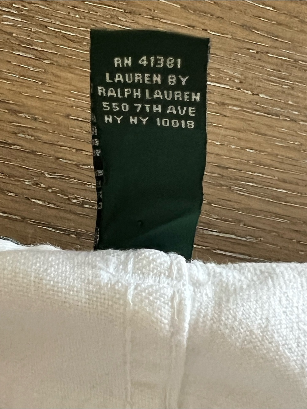 Ralph Lauren Green Label Classic Straight‎ White Jeans Size 6 - Picture 4 of 14